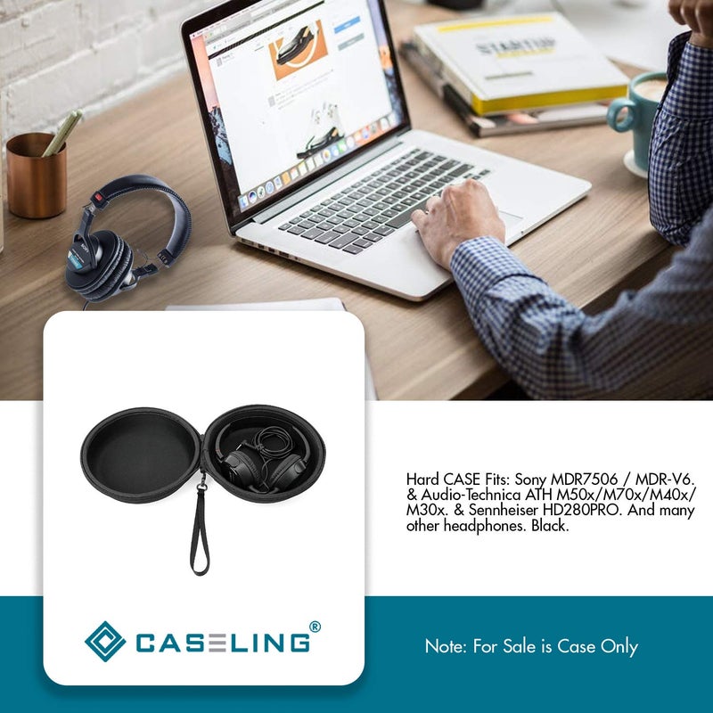 caseling Headphone Travel Case. Fits Most Headphones. Case only - Image 4